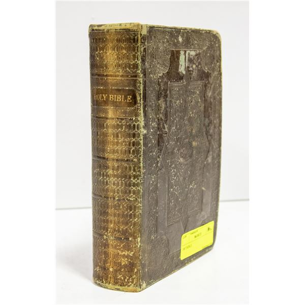 ANTIQUE 1867 BIBLE