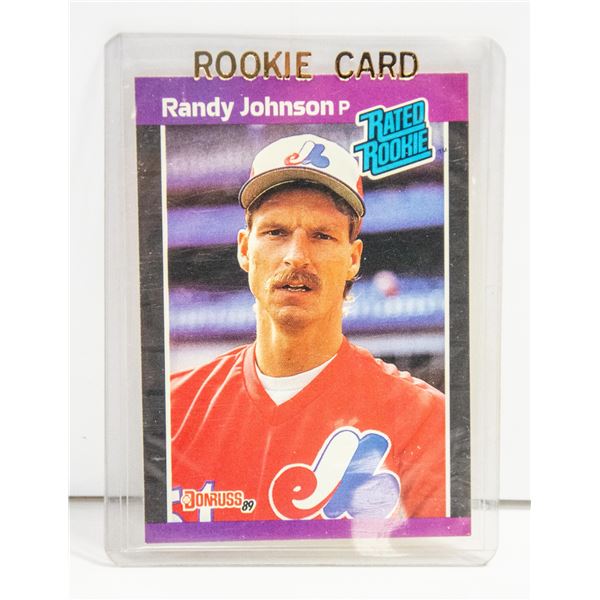 RANDY JOHNSON DONRUSS RATED ROOKIE