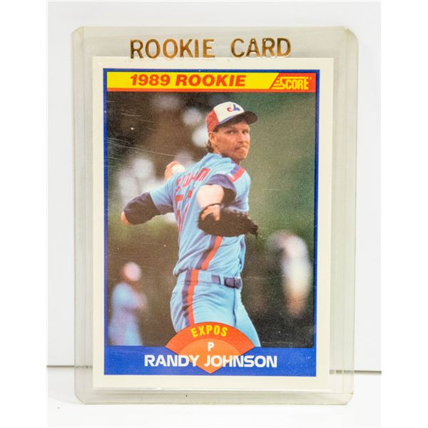 RANDY JOHNSON SCORE ROOKIE