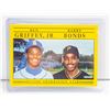 Image 1 : SECOND GENERATION STARS KEN GRIFFEY JR AND BARRY