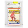 Image 1 : BECKETT 10 ERIC LINDROS ROOKIE CARD BCCG 10 MINT