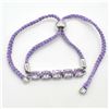 Image 3 : SV6-87 SILVER AMETHYST(4.5CT) BRACELET