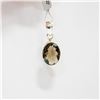 Image 1 : TN2-195 SILVER SMOKEY QUARTZ(8.05CT) PENDANT