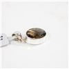 Image 2 : TN2-195 SILVER SMOKEY QUARTZ(8.05CT) PENDANT