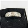 Image 1 : MEN'S STAINLESS STEEL RING SIZE 13.5