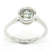 Image 1 : SV6-60 .925 SILVER MOISSANITE RING SIZE 6-3/4
