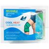 Image 1 : NEW COOLHEAT REUSABLE KNEE & ELBOW HEAT PAD KIT