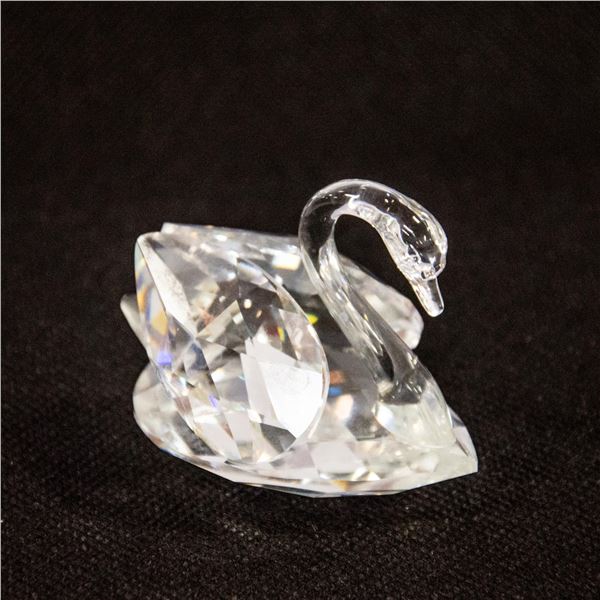 STAMPED SWAROVSKI SWAN 5.5 CM X 3 CM X 3.5 CM