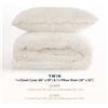 Image 1 : NEW TWIN FLUFFY DUVET AND PILLOW COVER