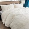 Image 2 : NEW TWIN FLUFFY DUVET AND PILLOW COVER