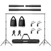 Image 1 : NEW EMART 8.5 X 10FT BACKDROP STAND