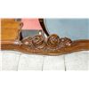 Image 2 : VINTAGE SOFA WITH ROSE FLOWER CARVED WOOD DESIGN