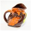 Image 1 : OWL BROWN CREAMER JUG POTTERY