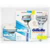 Image 1 : GILLETTE 3 + SKINGUARD RAZORS W/ CARTRIDGE REFILLS