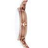 Image 10 : NEW FOSSIL GLITZ ROSE-GOLD TONE 32MM MSRP $205