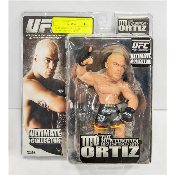 UNOPENED UFC ULTIMATE COLLECTOR - TITO ORTIZ