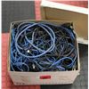 Image 1 : BOX OF ASSORTED CABLES AND CORDS