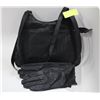 Image 1 : LEATHER PURSE + WOMENS XSMALL LEATHER GLOVES