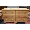Image 1 : 6 DRAWER DRESSER APPROX H-28.5" W-16" L-50"