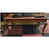 Image 1 : WOOD TONE COFFEE TABLE APPROX H-17" W-18" L-38"