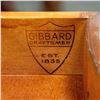 Image 2 : GIBBARD 3 DRAWER CLAW FOOT END TABLE. ALL ORIGINAL