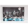 Image 1 : 23.5 X 15.5 NEW CITY SCAPE ON CANVAS