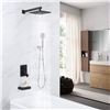 Image 2 : NEW IN BOX KES LUXURY SHOWER SYSTEM MATTE BLACK