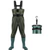 Image 1 : NEW IN BAG SIZE 9 BOOT SIZE 44 HIP FISHING WADERS