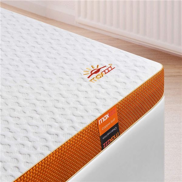 NEW IN BOX QUEEN SIZE LUXURY MEMORY FOAM 3  TOPPER