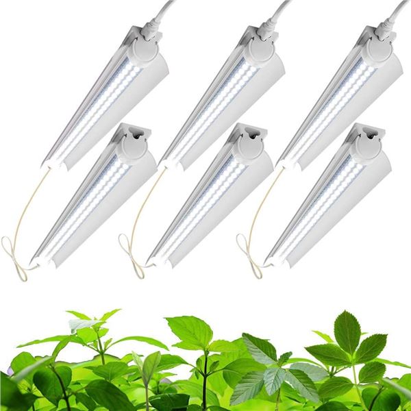 NEW IN BOX LED STRIP GROW LIGHTS, 6 PACK