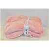 Image 1 : NEW TWIN SIZE ENTIL TWIN HEATED BLANKET, PEACH
