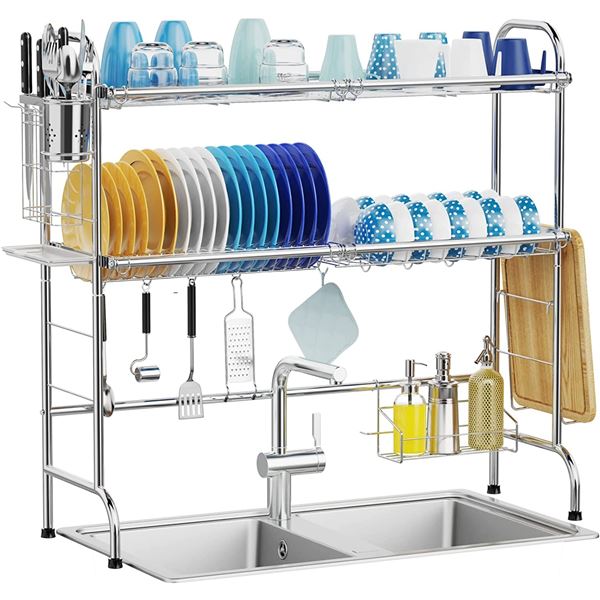 ISPECLE OVER THE SINK DISH RACK