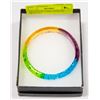 Image 1 : FLOWER PATTERN ARTGLASS BRACELET