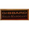 Image 2 : GIBBARD SOLID MAHOGANY WALL MIRROR