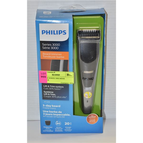 PHILLIPS SERIES 3000 MENS TRIMMER