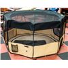 Image 1 : PORTABLE ANIMAL PLAYPEN 56" ACROSS X 31" TALL