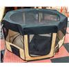 Image 2 : PORTABLE ANIMAL PLAYPEN 56" ACROSS X 31" TALL