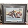 Image 1 : FRAMED PRINT "TRUMPETER FISHER AND LT. HODGSON"