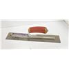 Image 1 : MARSHALL TOWN 14" X 3" FINISHING TROWEL.