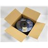 Image 1 : BOX OF 20 NORTON 6" X 1/8" X 7/8" GRINDING WHEELS
