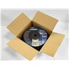 Image 1 : BOX OF 20 NORTON 6" X 1/8" X 7/8" GRINDING WHEELS