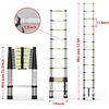 Image 2 : 3.2 M COLLAPSIBLE ALUMINUM LADDER