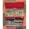 Image 1 : **SOLD AS IS** JOBMATE TOOLBOX WITH CONTENTS