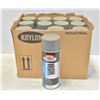 Image 1 : CASE OF 12 KRYLON INDUSTRIAL IRON GUARD LATEX