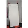 Image 1 : BARN STYLE DOOR 89" INCLUDING TRACKS AND 37" WIDE