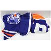 Image 1 : 4 X VARIOUS SIZED OILERS JERSEYS SOME ARE