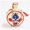 Image 1 : NATIVE INDIAN LEATHER FLASK HAND STITCHED