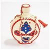 Image 1 : NATIVE INDIAN LEATHER FLASK HAND STITCHED