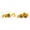 Image 1 : 2 X DIE CAST JOHN DEERE METAL BULLDOZERS