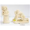 Image 1 : PAIR OF GARDEN FIGURINE STATUES